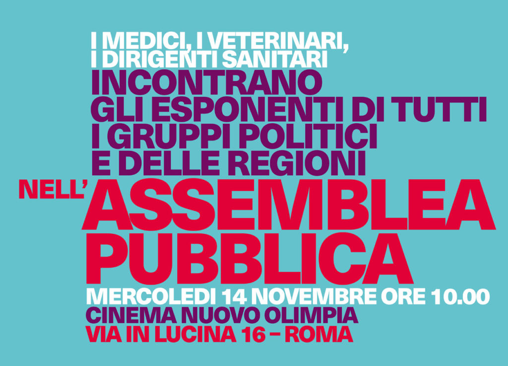 Assemblea pubblica a Roma mercoledì 14 novembre ore 10