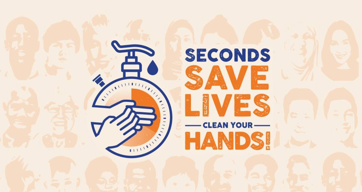 Pochi secondi possono salvare una vita: pulisci le tue mani!