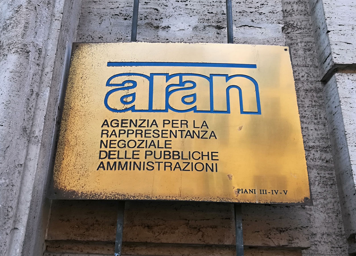 Aran: sottoscritto il Protocollo per l’accertamento della rappresentatività