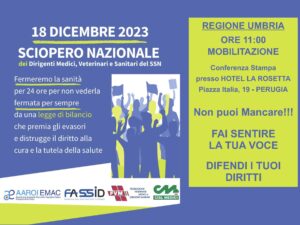 UMBRIA_ MOBILITAZIONE 18 DICEMBRE 2023